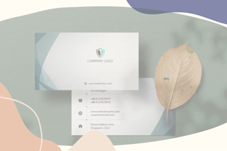 do professional business card and stationary