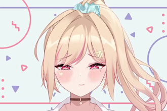 draw and rig live2d vtuber model, vtube studio, vtuber commission, anime art