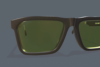do sunglass frame 3d model and render for ecommerce website