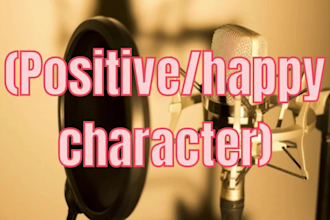 voice act in an young adult american female accent