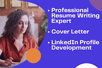 rewrite and tailor your professional ats resume and cover letter