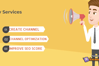 be your youtube chanel virtual assistant and SEO expert