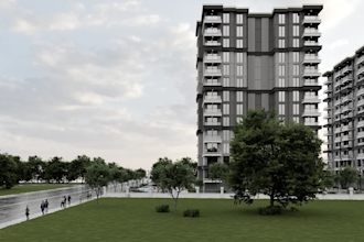 do apartment and house exterior architectural 3d rendering