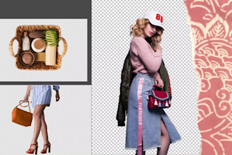 remove background from image, clipping path, white or transparent