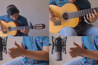 record a professional flamenco guitar