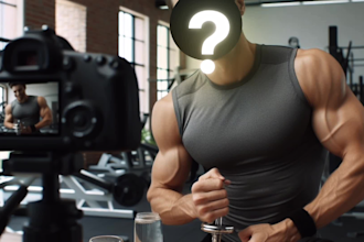 make health and fitness niche faceless youtube videos