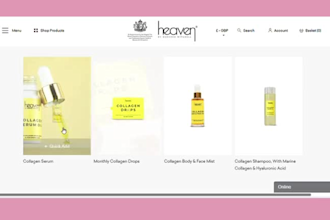 design skincare shopify store beauty shopify store beauty web skincare website