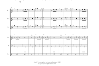 provide a lead sheet for your song