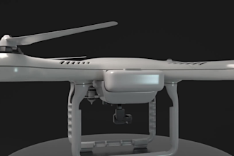 design expert 3d modeling of drones, uavs, vtol aircraft, cad ready