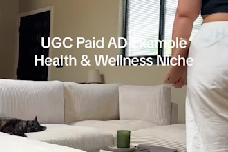 create health and fitness, supplements, product review and ugc ads for brands