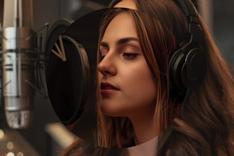 be your female singer or songwriter in english, arabic or french