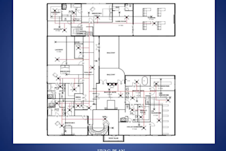 draw electrical and plumbing drawings for city permit