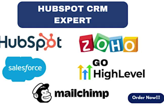 setup crm hubspot form design hubspot funnel development lead capture website