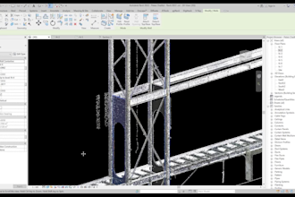 do bim revit modeling point cloud and scan to bim lod 400