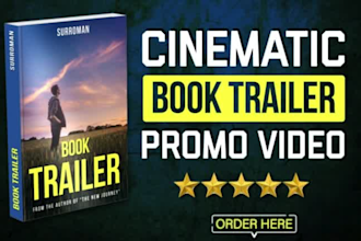 create a cinematic ai book trailer and promote it on my booktok tiktok page