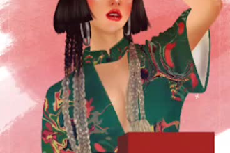 create professional fashion portrait, custom fashion illustration