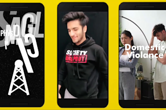 edit professional tik tok videos or instagram reels