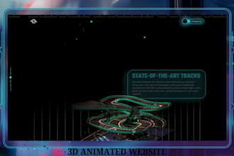 interactive 3d animated website 3d animated webflow website 3d spline animation