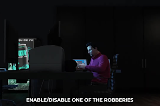 create realistic cinematic fivem loading screen video and script showcases