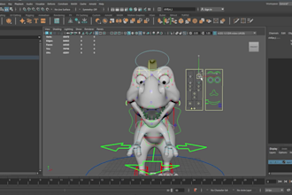 do all type of biped and quadruped character rigging in maya