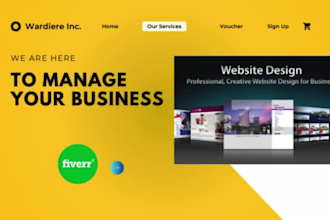 design a responsive wordpress website with elementor