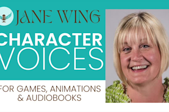create a character voice for your video game, animation or story