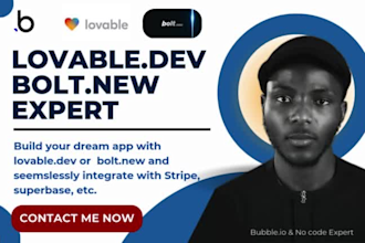 build a lovable dev ai web app lovable supabase chatgpt bolt new