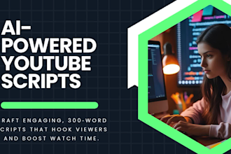 create viral youtube scripts, ideas and titles with ai