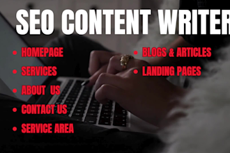 be your seo website content writer