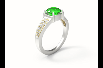 realistic 3d jewelry modeling and rendering