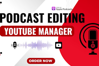 manage and edit your podcast youtube channel