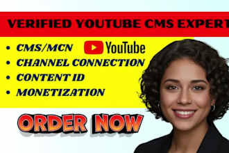 professionally manage and upload videos to your youtube cms channel