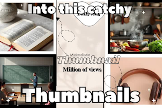 eye catching youtube thumbnail