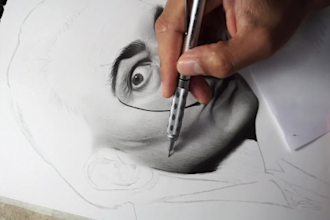 draw your picture or couple pencil realistic drawing