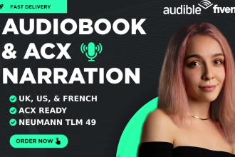 record your british female audiobook acx narration