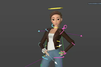 3d metahuman character aaa 3d game ue4 character c4d unity ue5 zbrush cgi maya