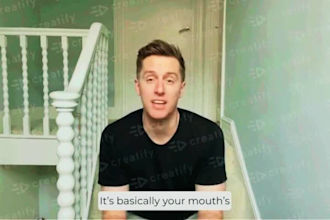 be your male ugc spokesperson and video actor for dental and medical brands