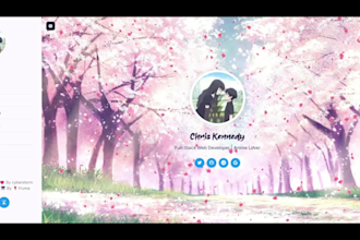 create a personal portfolio or company landing page