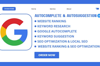 google autocomplete keyword research seo optimization website autosuggestion orm