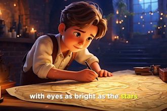 create ai animation story, 3d cartoon or ai music video