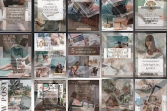 create viral pinterest pins, boards, and templates in canva