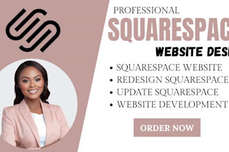update squarespace website, design squarespace and redesign, website development