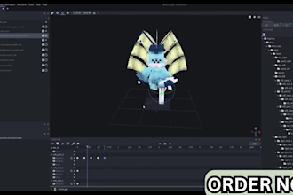 create high quality minecraft blockbench 3d models and animations