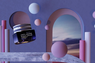 do 3d render with free 360 product animation