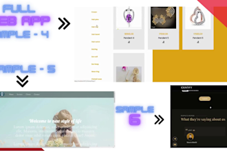 be your front end developer, website designer, html, css, bootstrap design