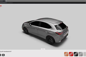 develop web based interactive webgl 3d product configurator