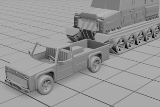 sculpt, hard surface 3d model, product design, and character model