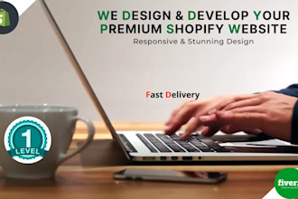 design shopify store and shopify website