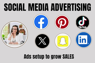 be your pinterest marketing manager seo facebook snapchat linkedin ads promotion