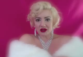 promote on Video as MARILYN M O N R O E